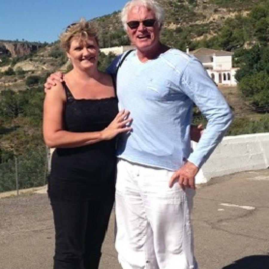 Ken and Paula Sheridan who appeared on the BBC show Escape to the Continent are now living in the mountains north of Malaga. 