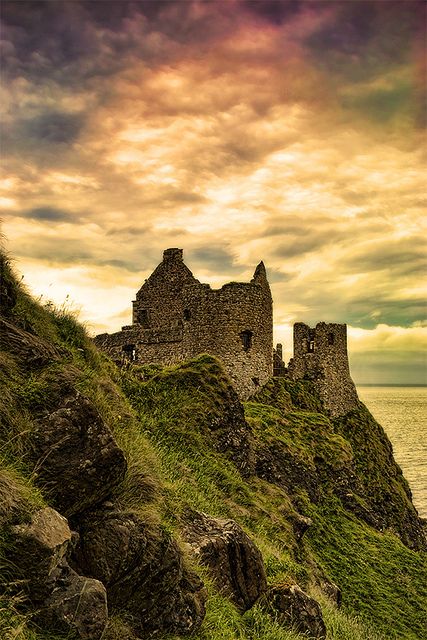 Dunluce Castle Ireland - Sacred Symbol Book By Paula Wynne.jpg