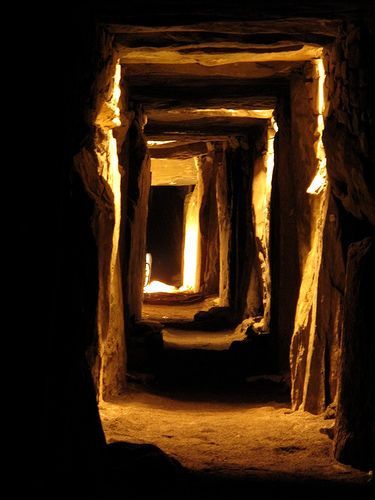 Newgrange Dolmen Ireland - Sacred Symbol Book By Paula Wynne