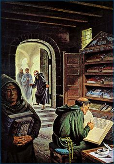 Medieval Library In Elixa