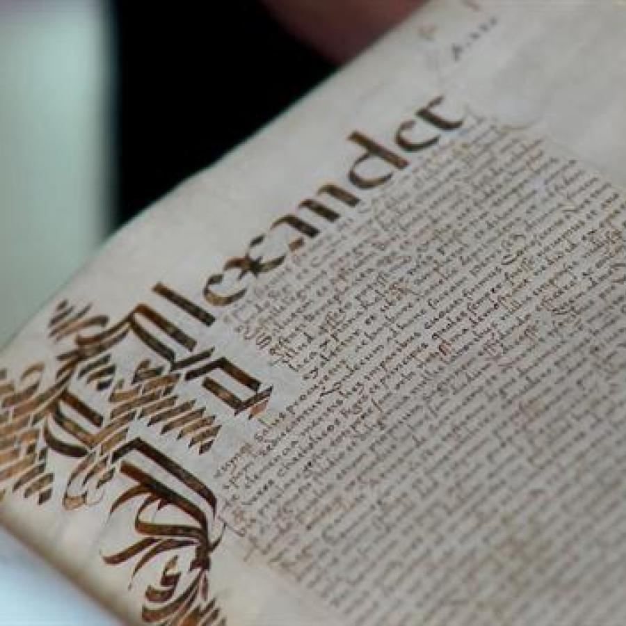 In my suspense thriller, The Sacred Symbol, I have used this real-life book, which is said to be one of the most priceless books in the world! My medieval character helps Columbus to write the book and warns him of a mutiny onboard. What happens next? Find out in The Sacred Symbol.