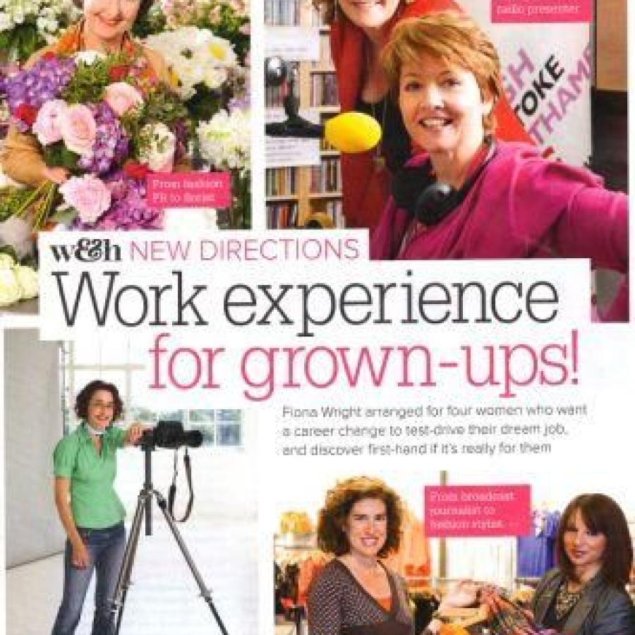 Cover of the article about Paula joining Jo Diamond at BBC Radio Berkshire which appeared in Woman and Home
